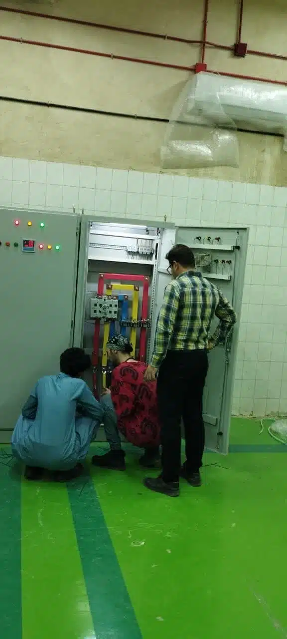 پروژه ساخت و نصب 4 عدد تابلو برق 400 آمپر