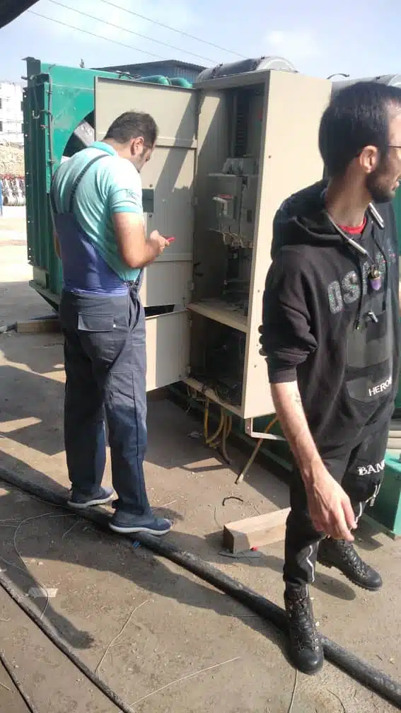 تعمیر دیزل ژنراتورکمنز1100کاوا مدل QST30 در بندرعباس